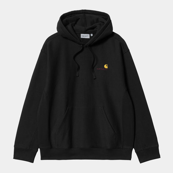 Carhartt WIP Hooded American Script Sweat Black M L XL