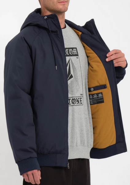 Volcom Hernan 10K Jacket Navy M L XL