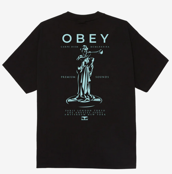 Obey Premium Sounds Black M L XL